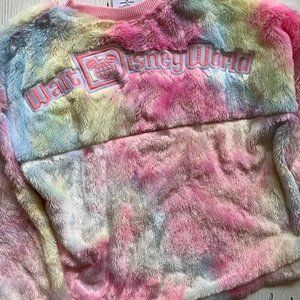 Disney Parks Sherpa Tie Dye Spirit Jersey -Kids XL